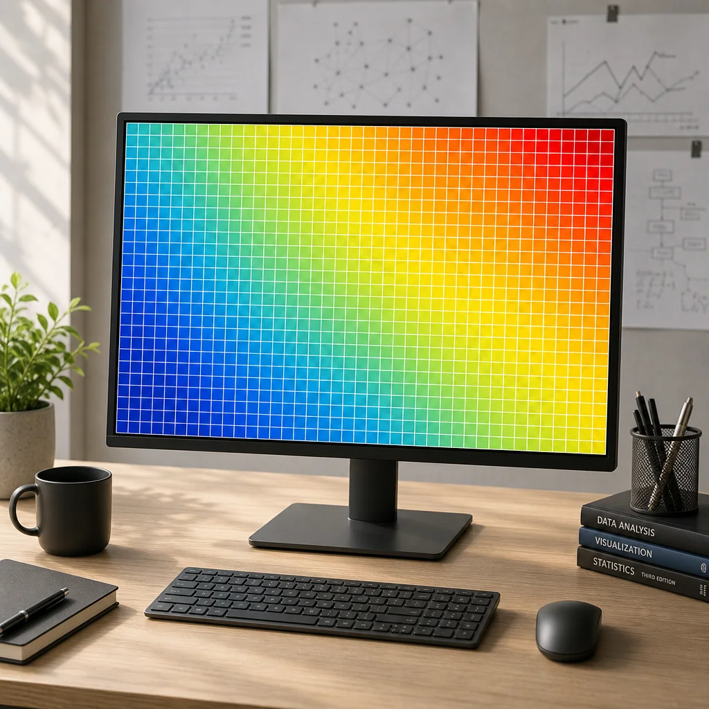 Abstract representation of AI data analysis