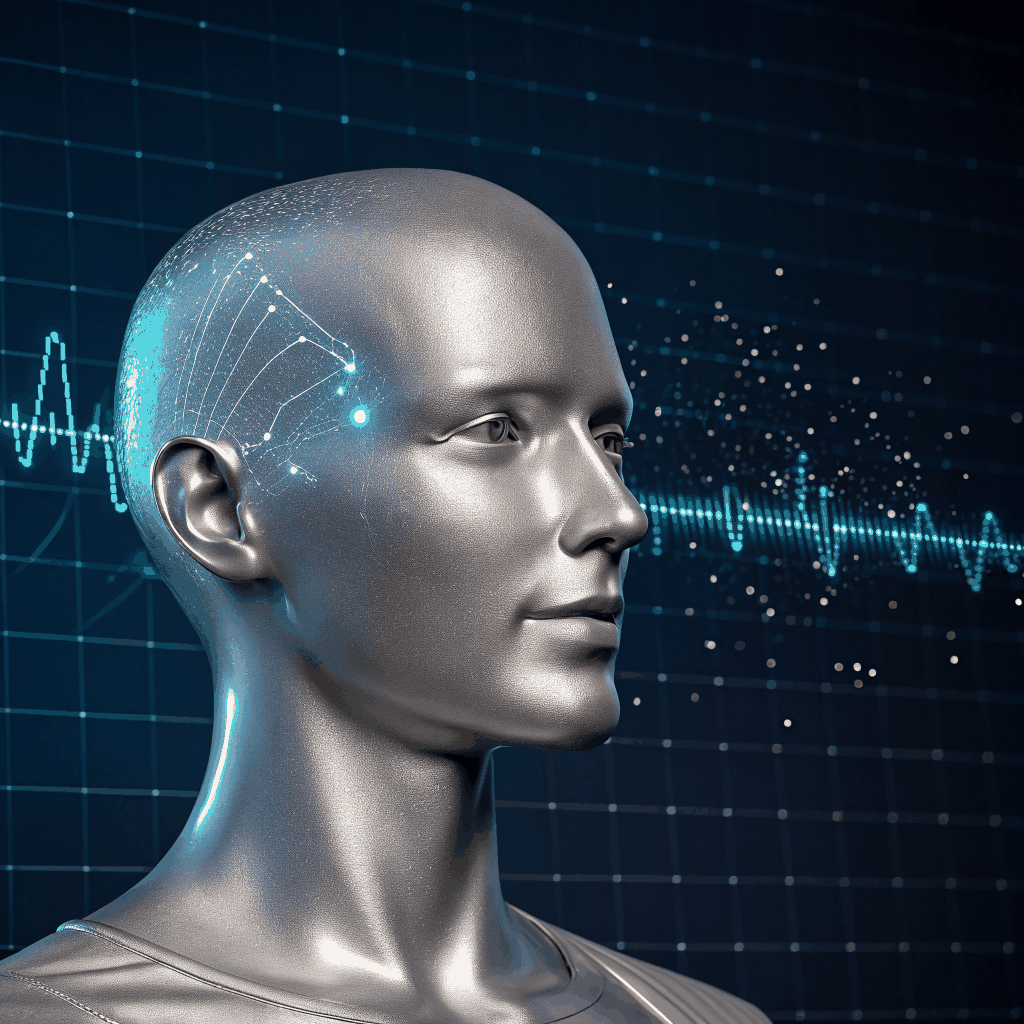 AI analyzing script text on a clean digital interface