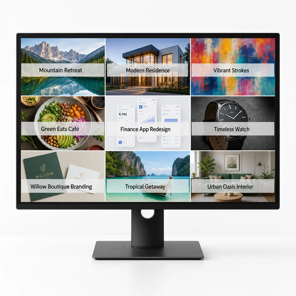 AI matching video clips to script segments